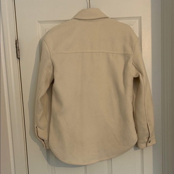 Cream Button-Up Jacket - Picture 2 of 5